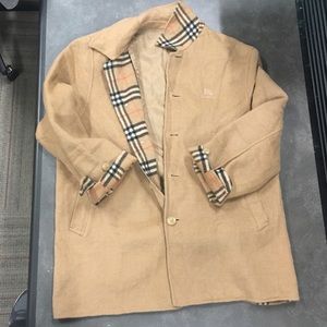 Burberry’s of London overcoat w/ nova Check lining